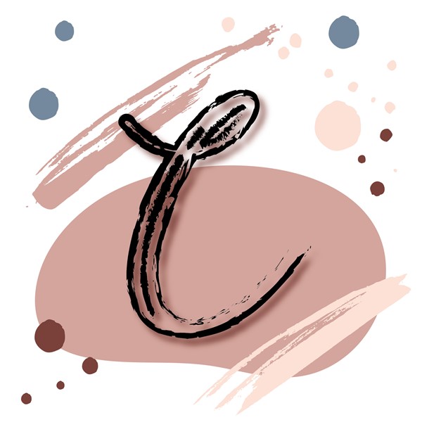 Skodelica C_monogram-rdeca