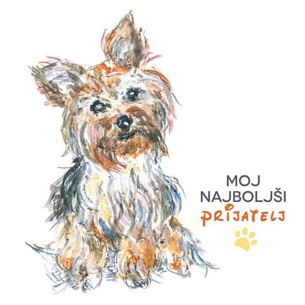 Skodelica Pes Yorkširski terier