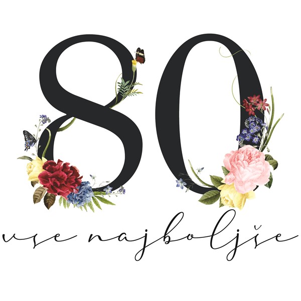 Skodelica 80 vse najboljše