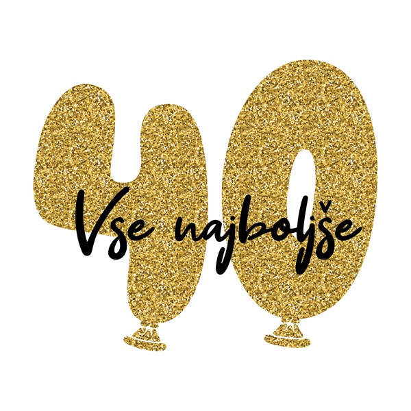 Skodelica 40 vse najboljše