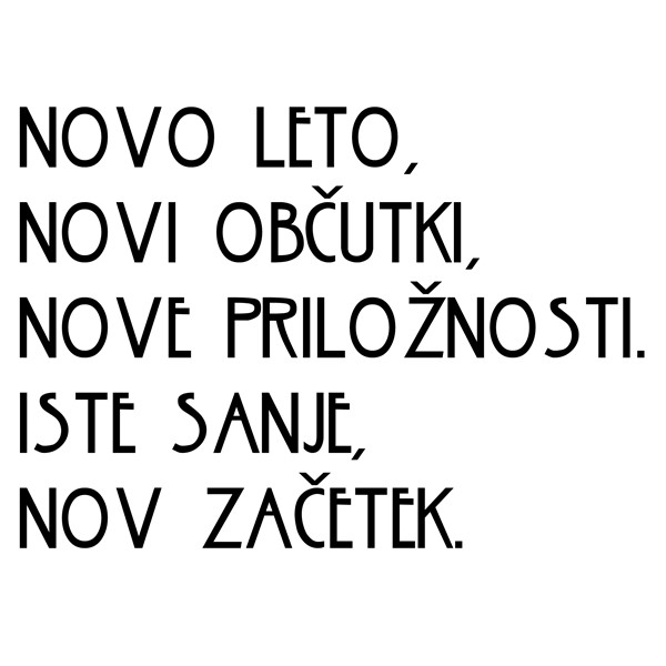 Skodelica Novo leto novi občutki