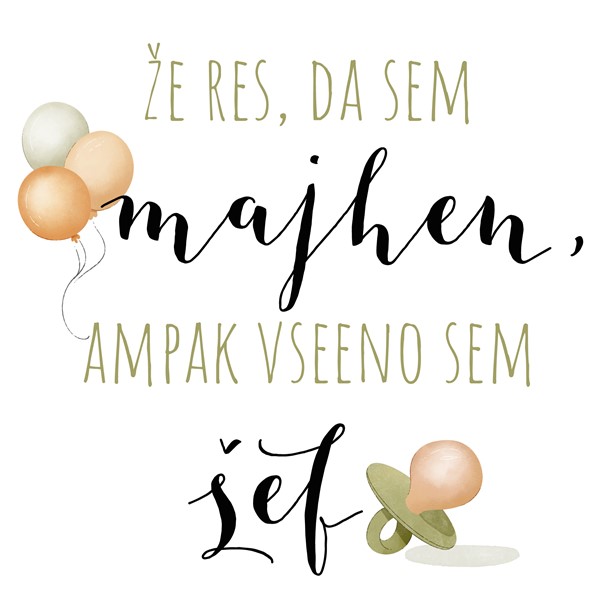 Body Ze res da sem majhen