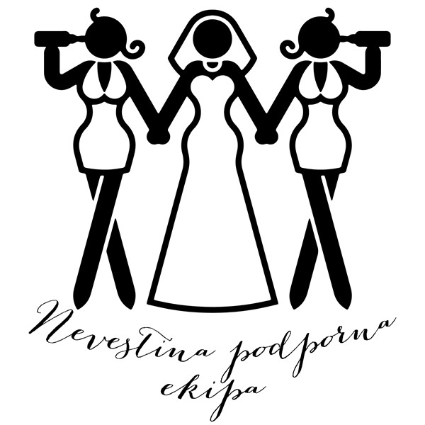 Majica Nevestina podporna ekipa