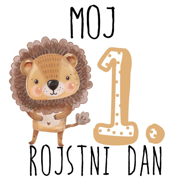 Body Moj prvi rojstni dan-levček