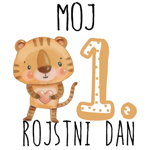 Body Moj prvi rojstni dan-tiger