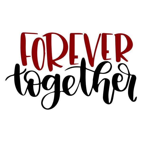 Vzglavnik Forever together