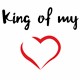 Vzglavnik King of my heart