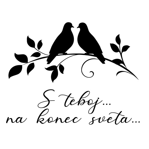 Vzglavnik S teboj na konec sveta