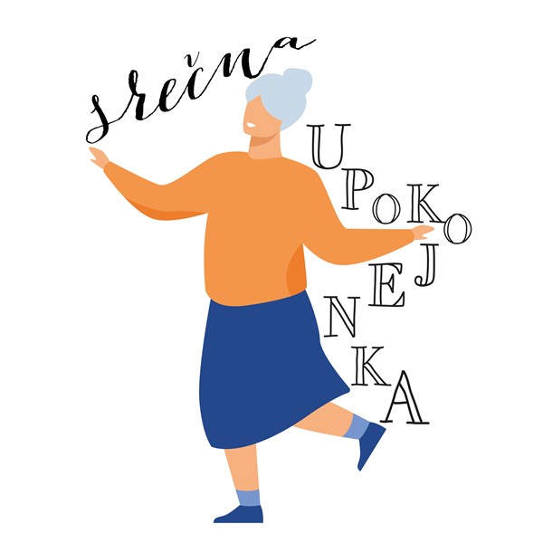 Skodelica Srecna upokojenka