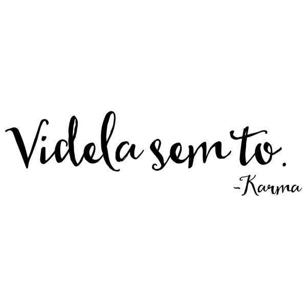 Skodelica Videla sem to Karma