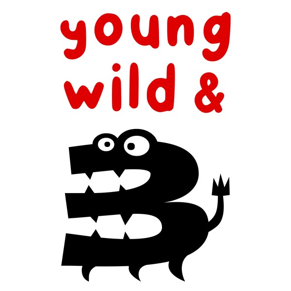 Majica otrok Young wild and three