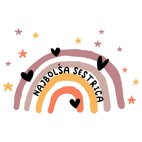 Majica otrok Najboljsa sestrica