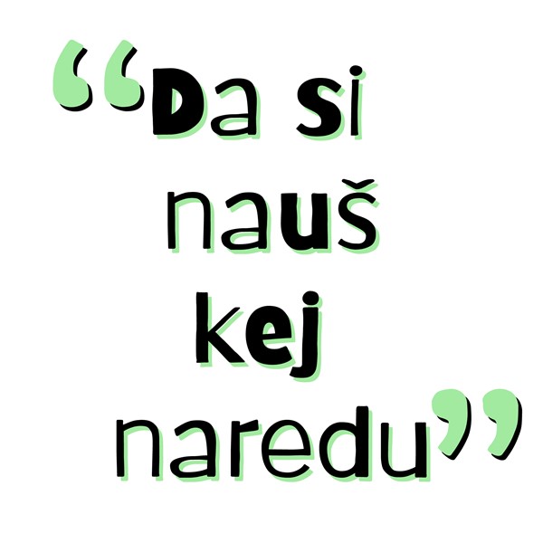 Skodelica Da si naus kej naredu