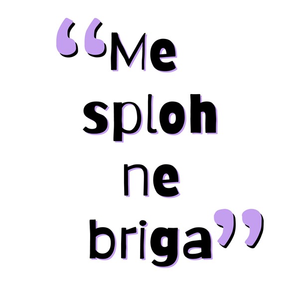 Skodelica Me sploh ne briga