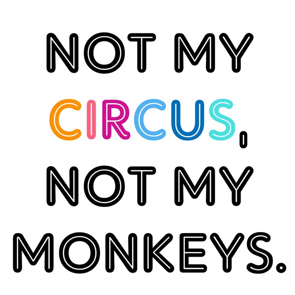 Skodelica Not my circus