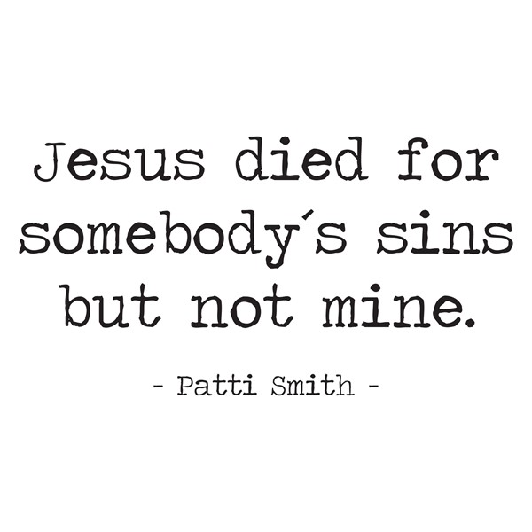 Bombažna vrečka Jesus died for