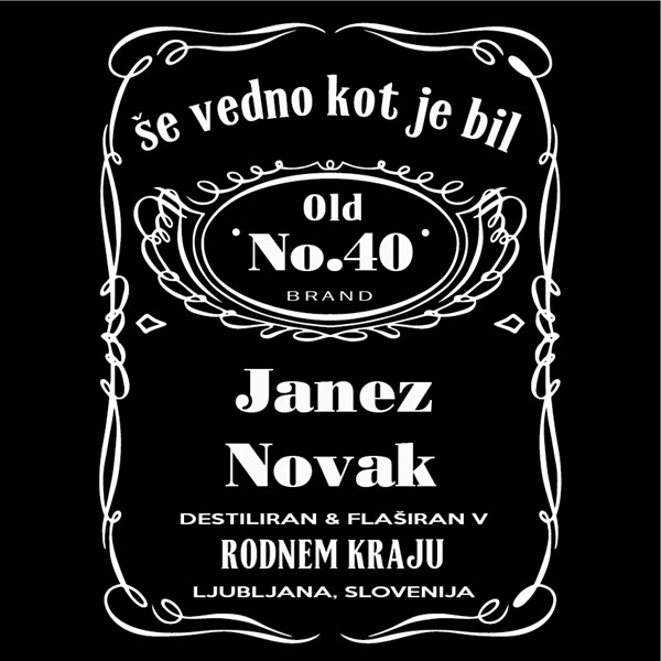 Majica Jack daniels še vedno kot je bil