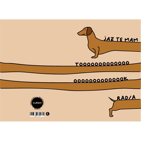 Voscilnica Jaz te mam toooook