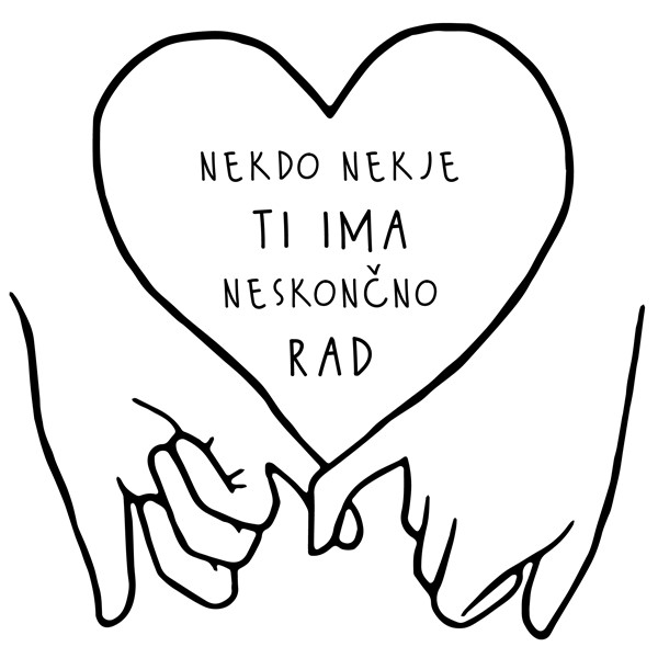 Bombažna vrečka Nekdo nekje